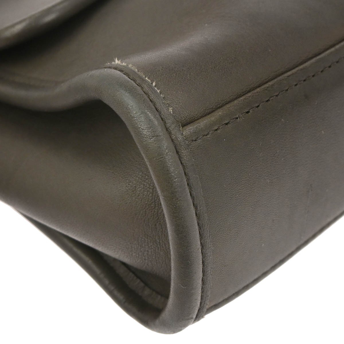 Coach Gray Leather Handbag L9C-9870 156023 thumbnail 3