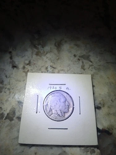 1920-s Buffalo Nickel 5 Cents Good
