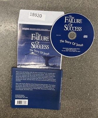 The Failure of Success: The Story of Jonah by Unknown Artists CD No Case #1B920