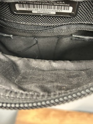 TUMI Alpha TPass Expandable Laptop Briefcase 26145DH Black