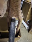 Vintage 1950's Metal Foot Push Scooter With Stand, Break and Rubber Tires — photo 8