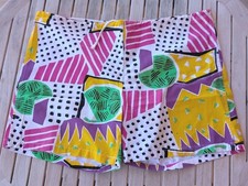 Vintage JAMS Surf Line Hawaii 80s 90s Neon Abstract Shorts XL