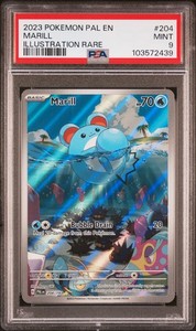 Marill 204/193 Paldea Evolved Illustration Rare