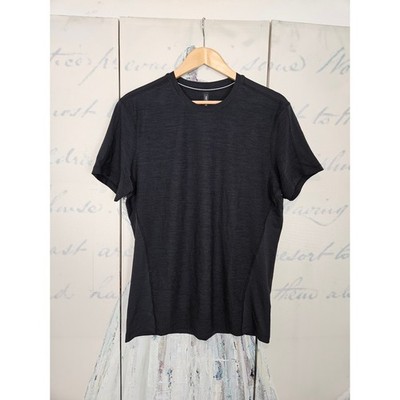 Ten Thousand The Versatile Shirt Medium Black Mesh Training Gym Performance Tee