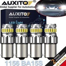 4x 1156 Led Reverse Light Canbus Error Free Ba15s Backup Bulb 6500k White 2400lm