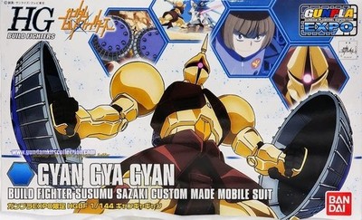 Bandai HG 1/144 Gyan Gya Gyan Gundam Build Fighters Gunpla EXPO Limitiert 50062