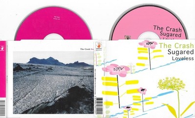 2 x THE CRASH - star + sugared  CD s