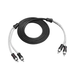 RECOIL PCI26 Premium 99.99% OFC 6ft 2-Channel RCA Audio Interconnects Cable