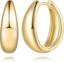 14K Gold Earrings for Women Gold Hoop Earrings for Women Hoop Earring for Womens