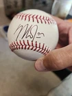 Mike Trout Autographed Baseball. Authenticated By PSA.