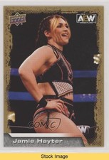 2022 Upper Deck AEW All Elite Wrestling Gold Jamie Hayter #60 READ fn5