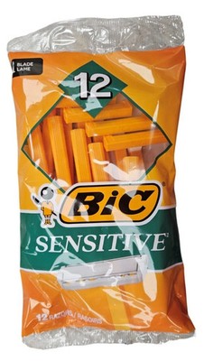 BiC Sensitive Razors 12 EA
