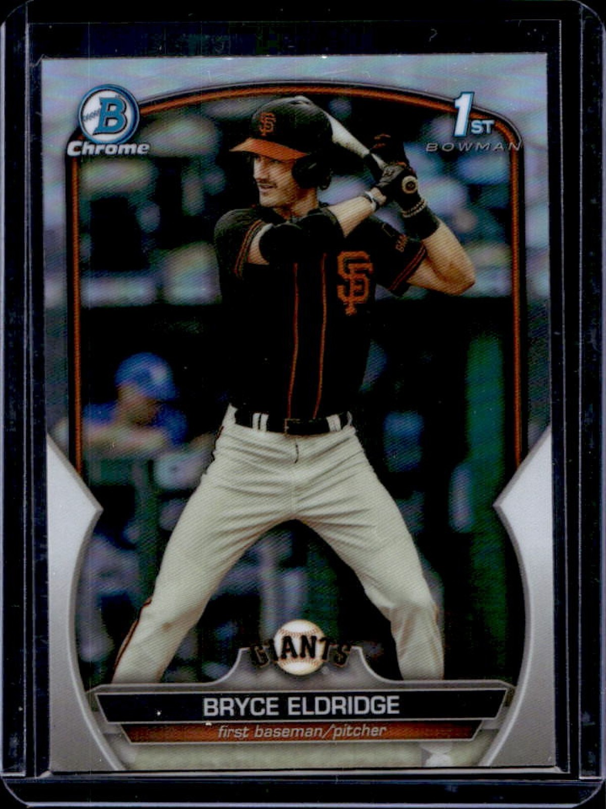 2023 Bowman Draft Bryce Eldridge Chrome Refractor 1st Prospect #BDC-107 Giants