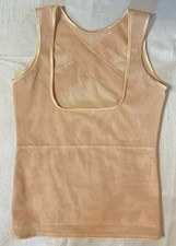 Kymaro Body Shaper Beige Mesh Cami Tank, Large Under Bust 127460