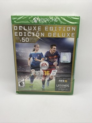 FIFA 16 Deluxe Edition (Xbox One) Brand New Factory Sealed EA Experience