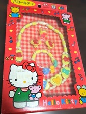 Hello Kitty Necklace Bracelet Earrings Ring Accessory Set
