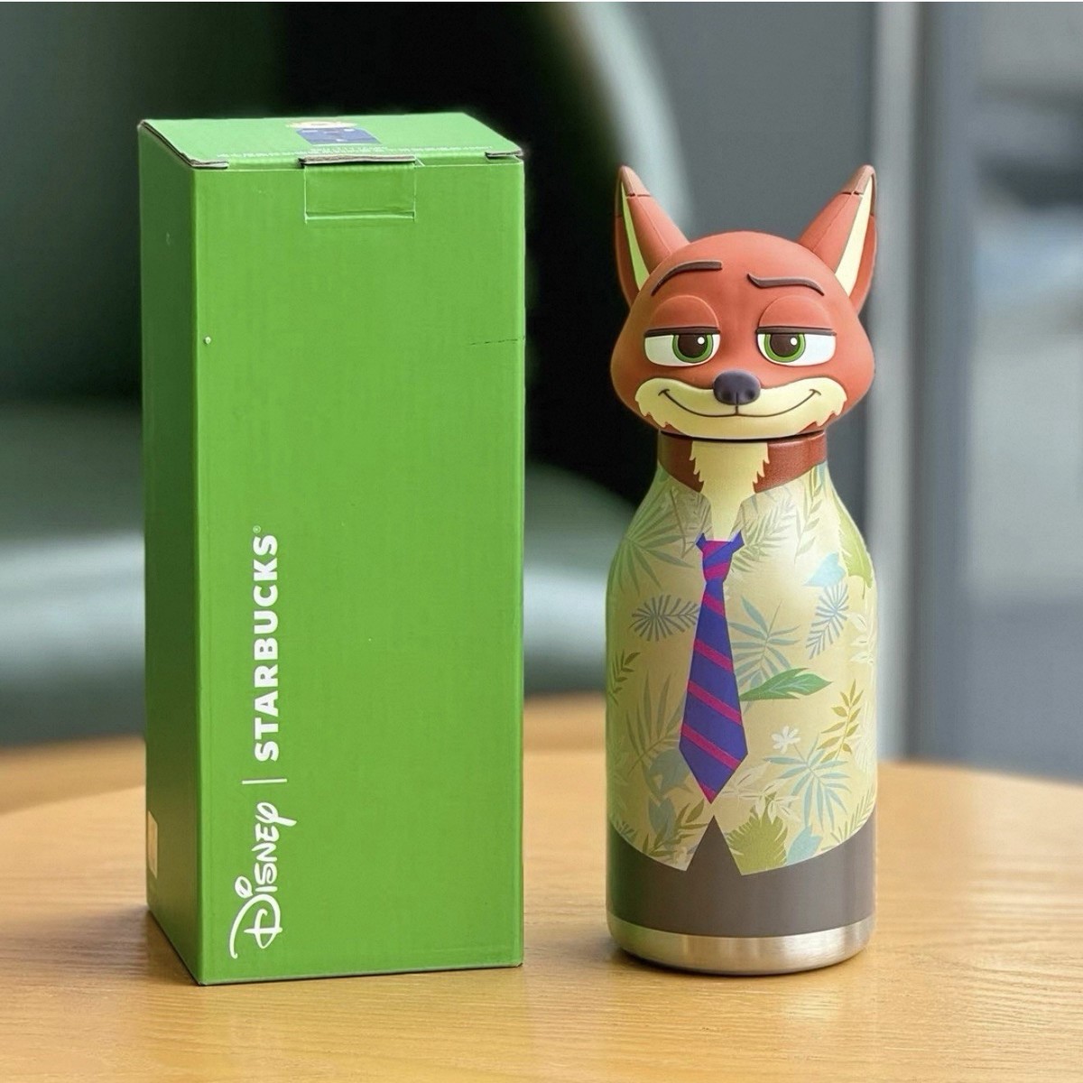 Starbucks x Disney 2025 China Zootopia Nick 15oz SS Tumbler