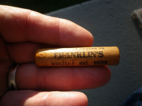 Franklins Whiskey House Cairo, Illinois Corkscrew Holder