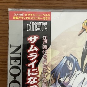 Samurai Spirits Zankuro RPG (1997) Japan Neo Geo CD BRAND NEW & FACTORY SEALED