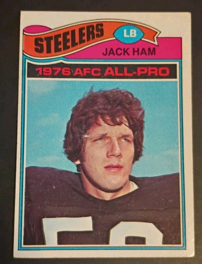 1977 Topps - Jack Ham #140 Pittsburgh Steelers 1976 AFC All-Pro