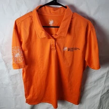 The Home Depot Shirt Men's 2XL Orange Polo MET Merchandise Execution Team Work
