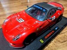 1/18  Mattel Hot Wheels Elite Ferrari 599XX #3 703734