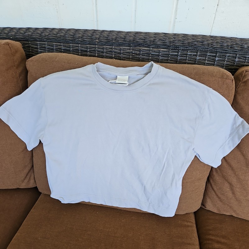 ZARA girls relaxed fit tshirt gray size 12-13 years 