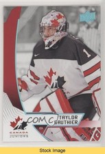 2019 Upper Deck Team Canada Juniors Blue Taylor Gauthier #83 READ pq6