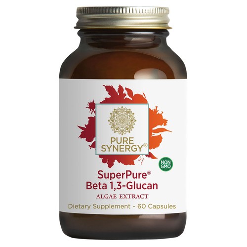 SuperPure® Beta 1,3 Glucan, Algae Extract, 60 Capsules (500 mg per Capsule)