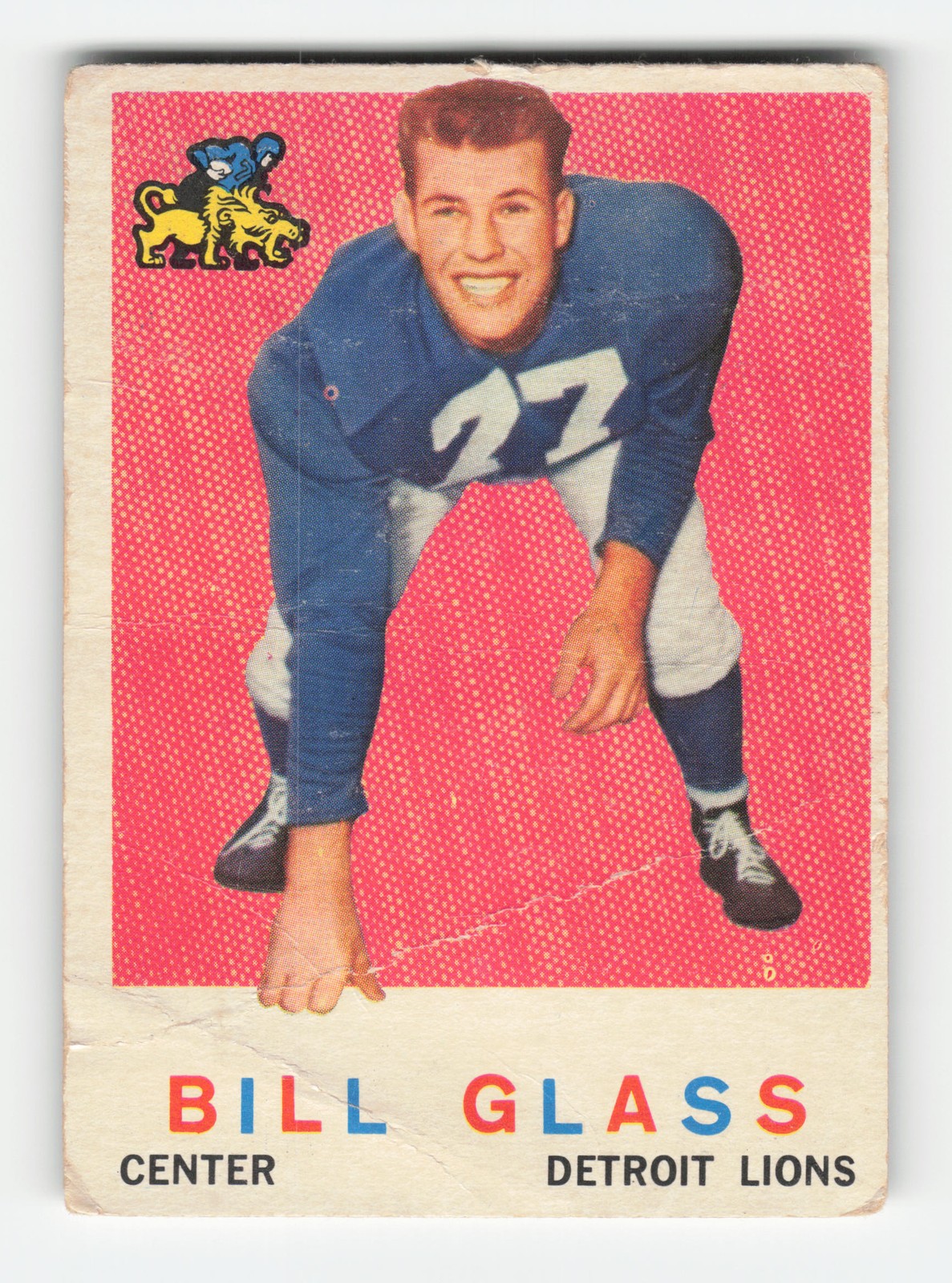 1959 Topps #122 Bill Glass RC Poor