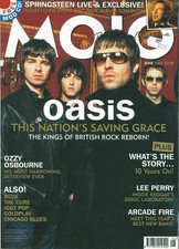 MOJO Magazine June 2005 Ozzy Osbourne Oasis Iggy Pop Arcade Fire B Springsteen