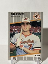 1989 Fleer - Billy Ripken #616 Black Box on Bat Knob