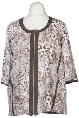 VIA APPIA DUE Bluse Damen Oberteil Hemd Hemdbluse Gr. 52 Baumwolle M... #zmglicr