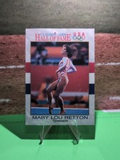 MARY LOU RETTON #27-1991 Impel USA Olympic Hall of Fame Gymnastics Card GOLD🥇🔥