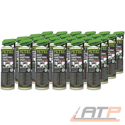 PETEC 24x 500ml MULTIFUNKTIONSSPRAY UNIVERSALSPRAY MULTIFUNKTIONSÖL PFLEGE 71250