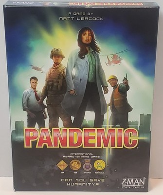 Pandemic Board Game Strategy Cooperative Game Stop the Spread of Diseases 100%