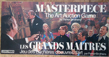 Old Vintage 1970 Parker Brothers Masterpiece Art Auction Game French/English
