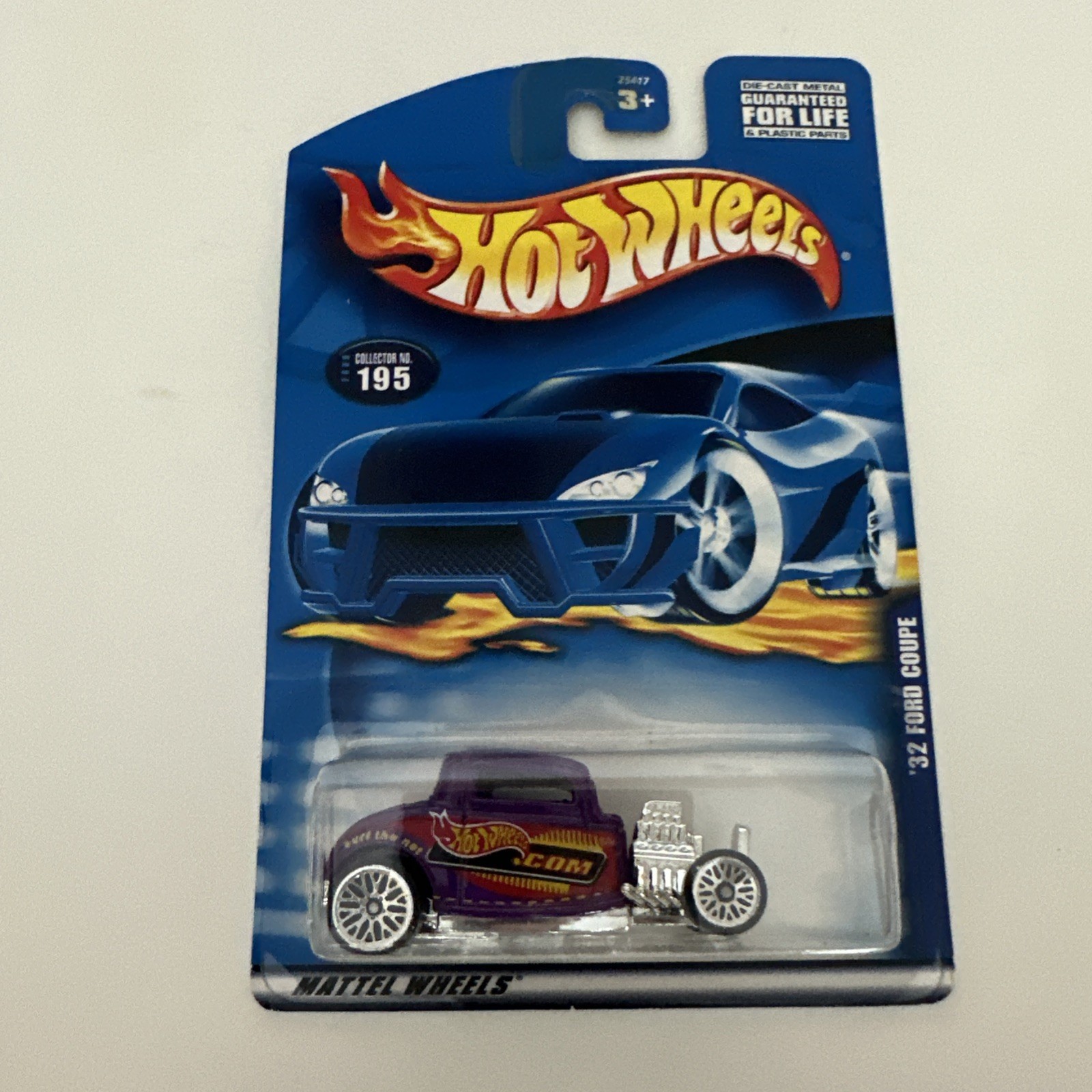 Hot  Wheels 2000 ‘32 Ford Coupe Collector No.195 Factory Sealed