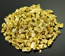 Alaskan Yukon BC Gold Nuggets 12 Mesh 1/4 Troy Oz 7.75 Grams or 5 DWT 5027.65 per troy oz