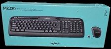 Logitech MK320 Wireless Keyboard  Mouse Combo W/ Batteries