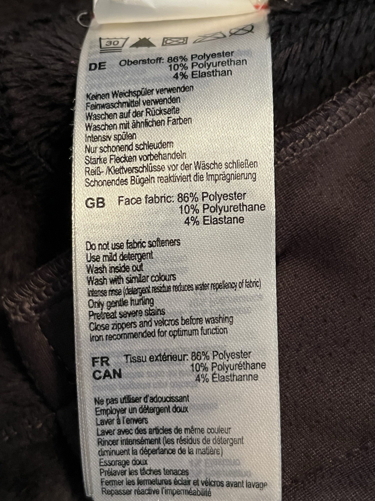 Women's Black MAMMUT Softshell Softech Full Zip L… - image 9