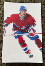 Richard Zednik 2003-04 Montreal Canadiens Hockey Postcard