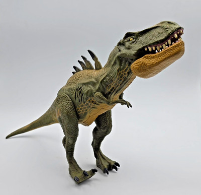 Jurassic World animated Tyrannosaurus Rex Hybrid FX 16'' dinosaur, chomping sound