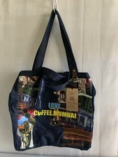 Anamika Khanna  x Starbucks Large Tote Bag Love Coffee  Mumbai New