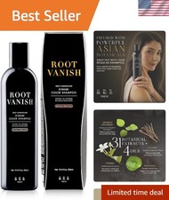 Hydrating Sulfate-Free Gray Coverage Shampoo - Color-Depositing Dark Brown