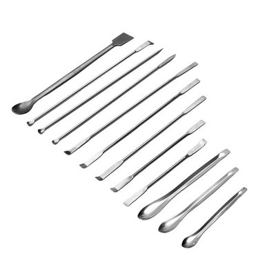 12pcs Laboratory Sampling Spoon Lab Spoon Spatula SW Safe Sophisticated