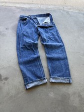 Vintage 70s 80s Levi  s 501xx Dark Wash Denim 35x33 32x29 Act Made In USA Men