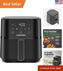 Air Fryer – 4 QT Compact Airfryer for Quick & Easy Meals in Minutes, Features...