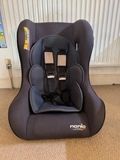 Image of Nania Group 0+/1 Baby Toddler Car Seat – Black/Grey