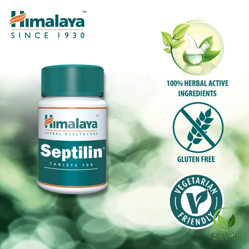 Septilin himalaya immunity booster herbal ayurvedic 60 tab free shipping - Picture 5 of 5